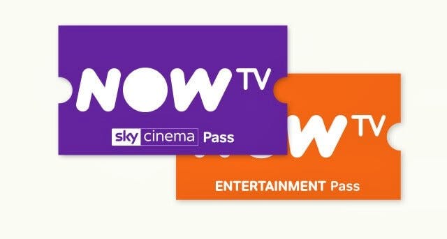 What's included with the NOW TV passes?